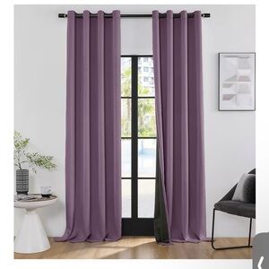 Elegant Purple Curtains